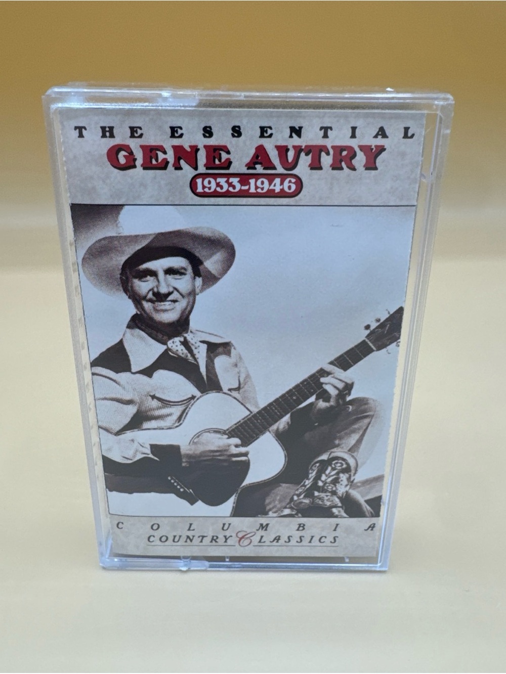 Gene Autry - THE ESSENTIAL GENE AUTRY - Cassette Tape - Very Good Condition